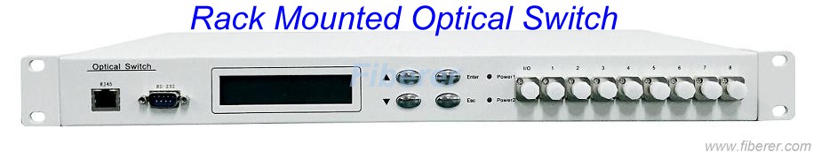 4x4 rackmount Matrix optical switch